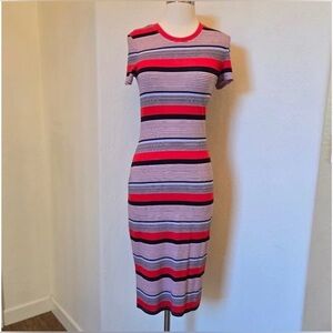 EUC Striped tshirt dress